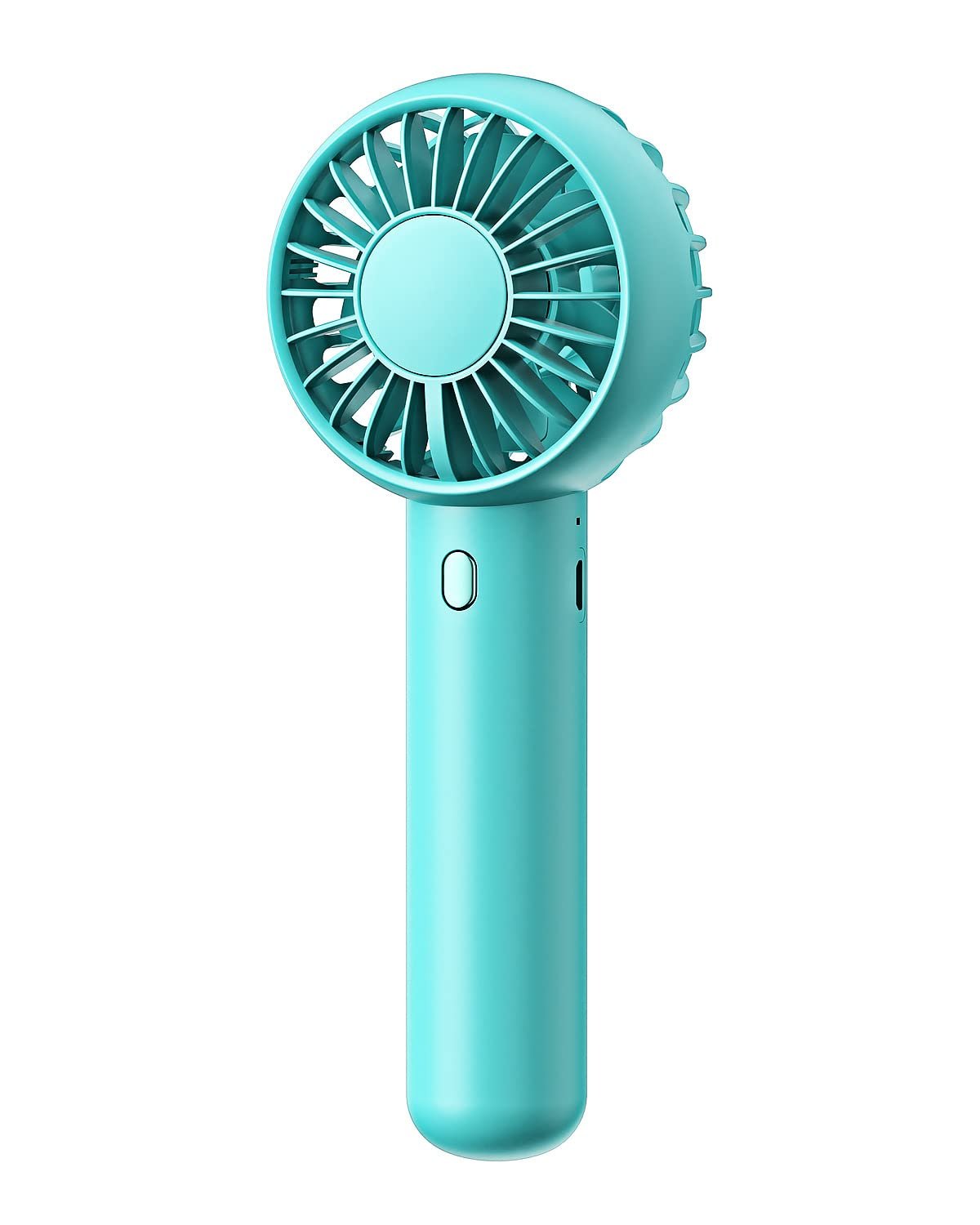 Mini Portable Fan, Powerful Hand Fan Cute Design 3 Speed Dual Motors Personal Small Desk Fan with Base, Lightweight Rechargeable USB Handheld Fan for Stylish Girl Women Men Indoor Outdoor - Image 8