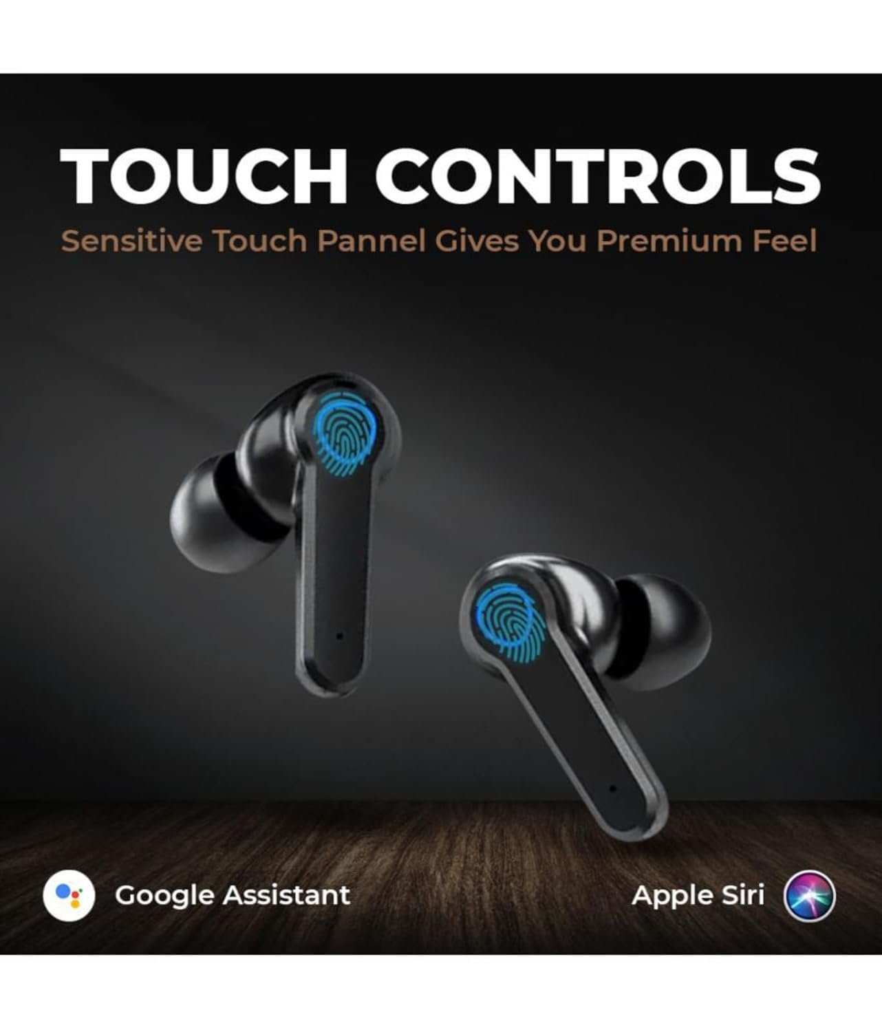 M19 TWS, Truly Wireless Earbud with LED Display & Dedicated Torch, 30hrs Playtime & Fast Charging, Bluetooth 5.1 with ENC, Low Latency, IPX7 Sweat-Proof, Built-in Mic with Deep Bass - Image 3