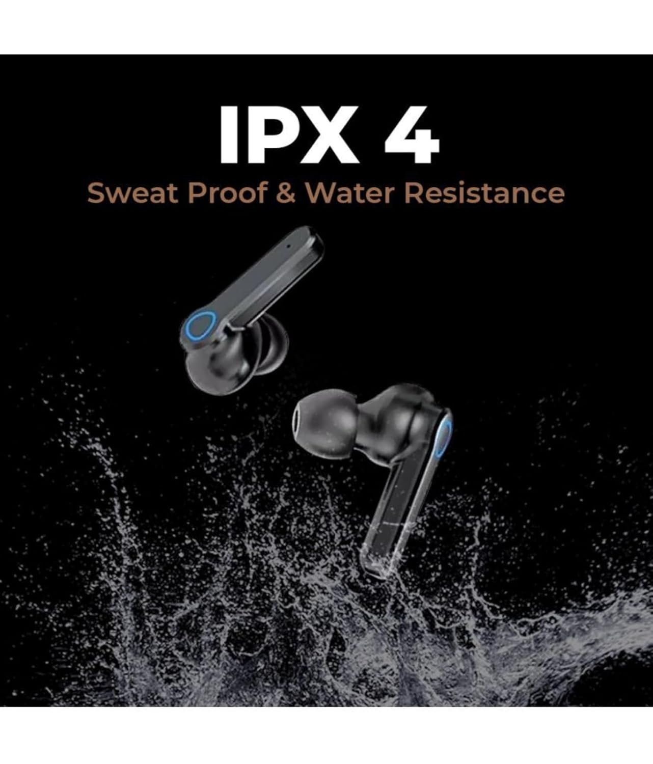 M19 TWS, Truly Wireless Earbud with LED Display & Dedicated Torch, 30hrs Playtime & Fast Charging, Bluetooth 5.1 with ENC, Low Latency, IPX7 Sweat-Proof, Built-in Mic with Deep Bass - Image 2