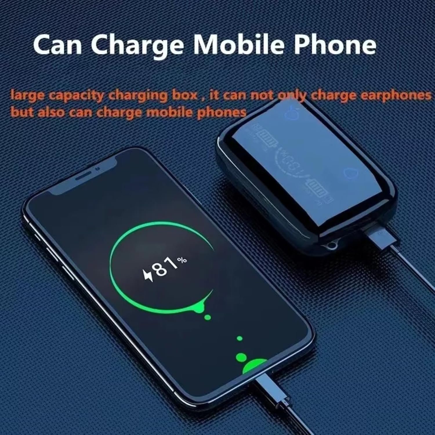 M19 TWS, Truly Wireless Earbud with LED Display & Dedicated Torch, 30hrs Playtime & Fast Charging, Bluetooth 5.1 with ENC, Low Latency, IPX7 Sweat-Proof, Built-in Mic with Deep Bass - Image 7