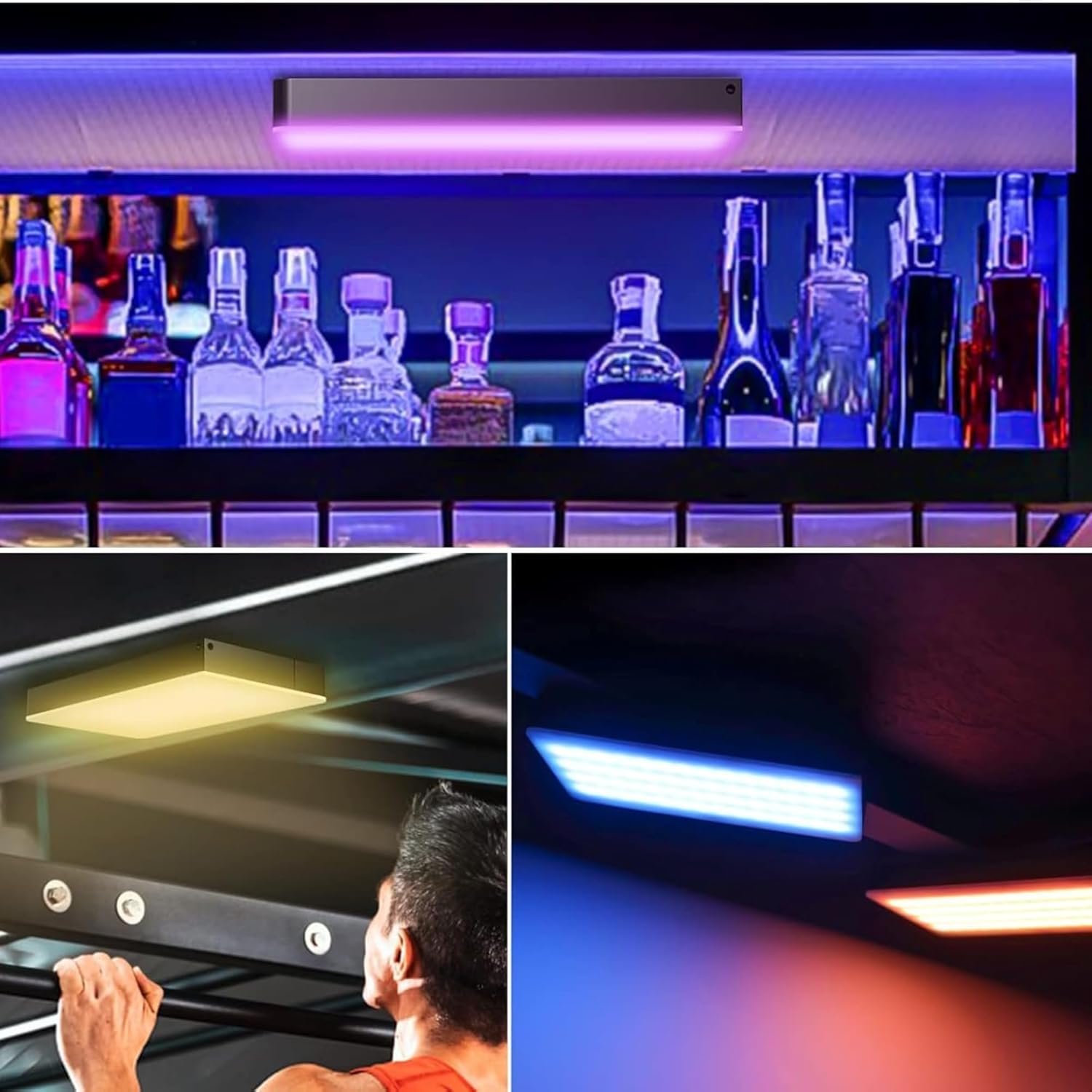 M160 RGB Portable Pocket Camera Light Dimmable Panel Lamp | Full Color 2700-6500k 6.5W for Phone Photography Video Led Light 1800 mAh for Zoom Calls/Live Stream/Selfies/Makeup - Image 2