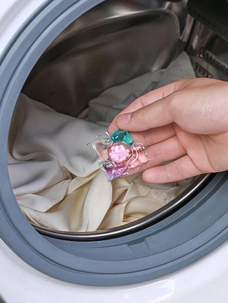 5 in 1 Laundry Pods for Washing Machine (Pack of 20) | Multi-Chamber Detergent Capsules for Front & Top Load | Deep Stain Remover, Fabric Softener & Long-Lasting Fragrance | High Efficiency - Image 9