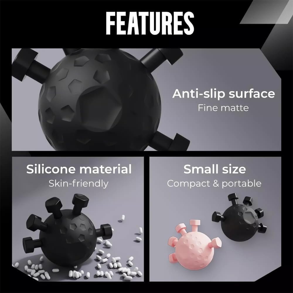 Eagle Claw Hand Grip Strengthener Ball – 20-45KG Resistance, Ergonomic Finger Exerciser for Athletes, Climbers, Musicians, Stress Relief, Therapy & Grip Training - Image 7