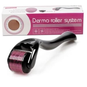 This 0.5mm Derma Roller is an effective microneedling tool designed to support healthier-looking skin, hair, and beard growth.