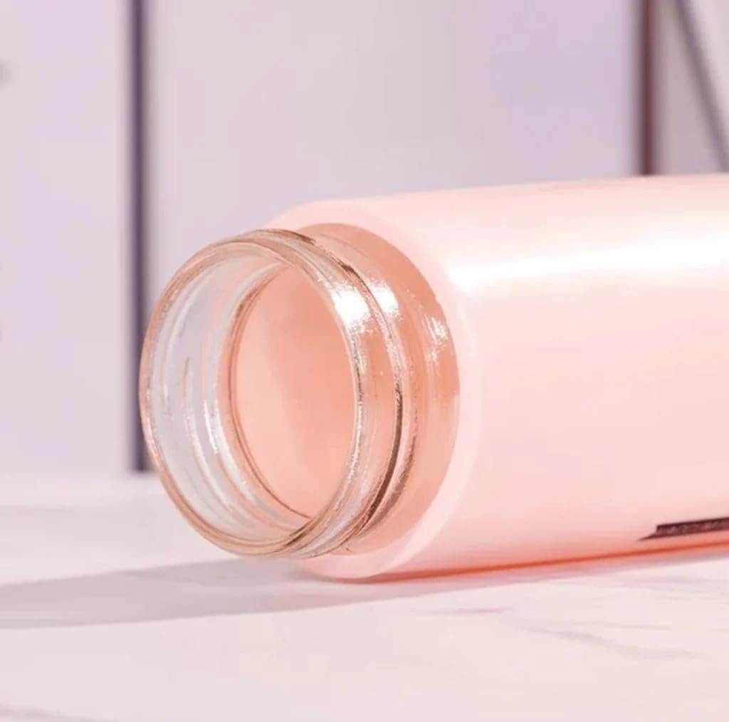 Thermos Glass Water Bottle 400ml | Leakproof Flask for Tea, Coffee, and Water | Creative Design, Portable and Eco-Friendly Bottle (Nice Bottle 400ML,Multi-Color,Pack-1) - Image 3