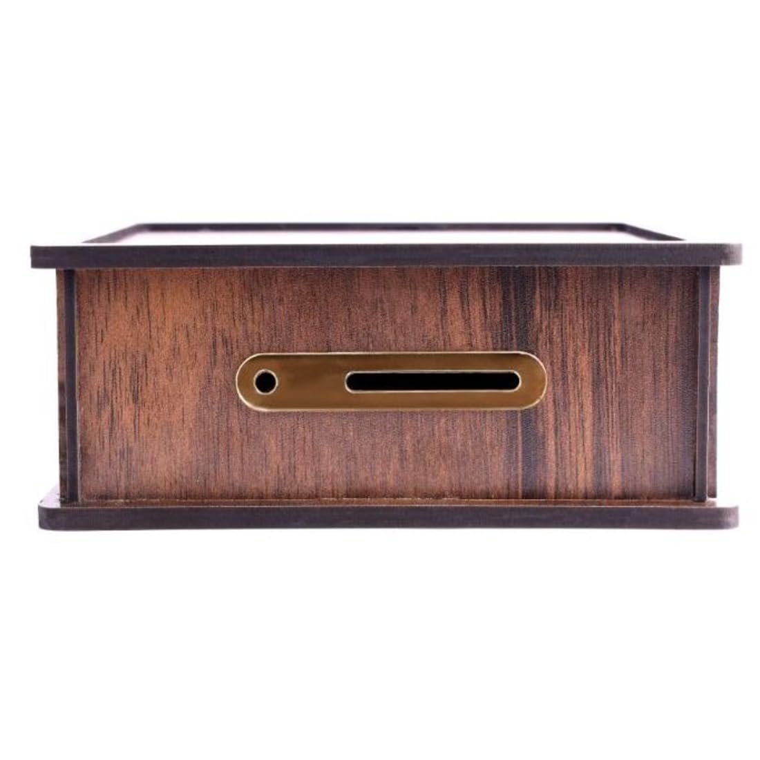 Money Saving Box for Kids and Adults | Wooden Money Bank with Lock | 1 Lakh Saving Box with Numbers | Undiyal Hundi Pig Bank (Medium 100,0000) - Image 2