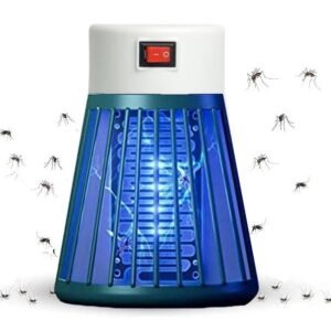 Mosquito Lamp Eco-Friendly LED Mosquito Killer Machine – EU Wall Plug Indoor Bug Zapper for Home – Chemical-Free Insect Trap Safe for Kids & Pets – Easy to Clean.