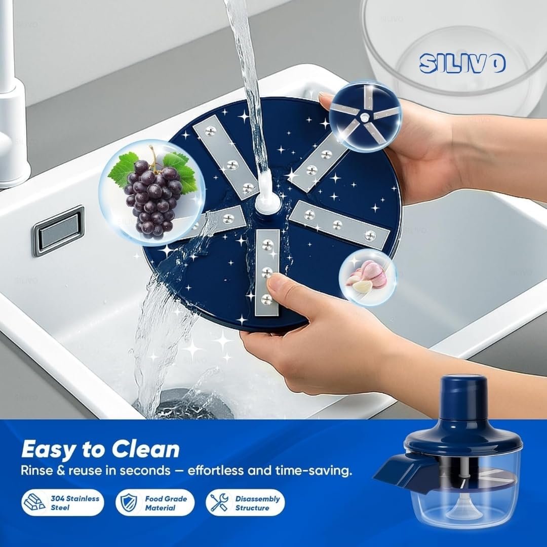 Automatic Electric Fruit & Vegetable Peeler Machine, Rechargeable Grape Garlic Tomato Potato Peeler with 5-Blade Stainless Steel System, Cordless Smart Kitchen Tool for Home Shop Restaurant - Image 2