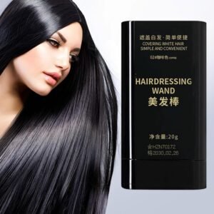 Hair Dye Stick Comb Waterproof and Sweat-Proof Root Touch-Up, Long Lasting Hairdressing Wand, Easy Hair Coloring Applicator for Men and Women, Quick Grey Hair Cover-Up (Hair Dye Stick)