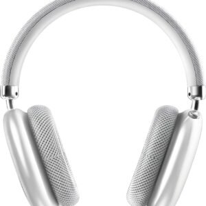 P9 Wireless, Bluetooth 5.1 Over Ear Stereo, Ergonomic Adjustable Design, 24 Hours Battery Life, Hi-Fi Sound, Wireless Headset for Music & Calls Bluetooth Headset with Mic (White)